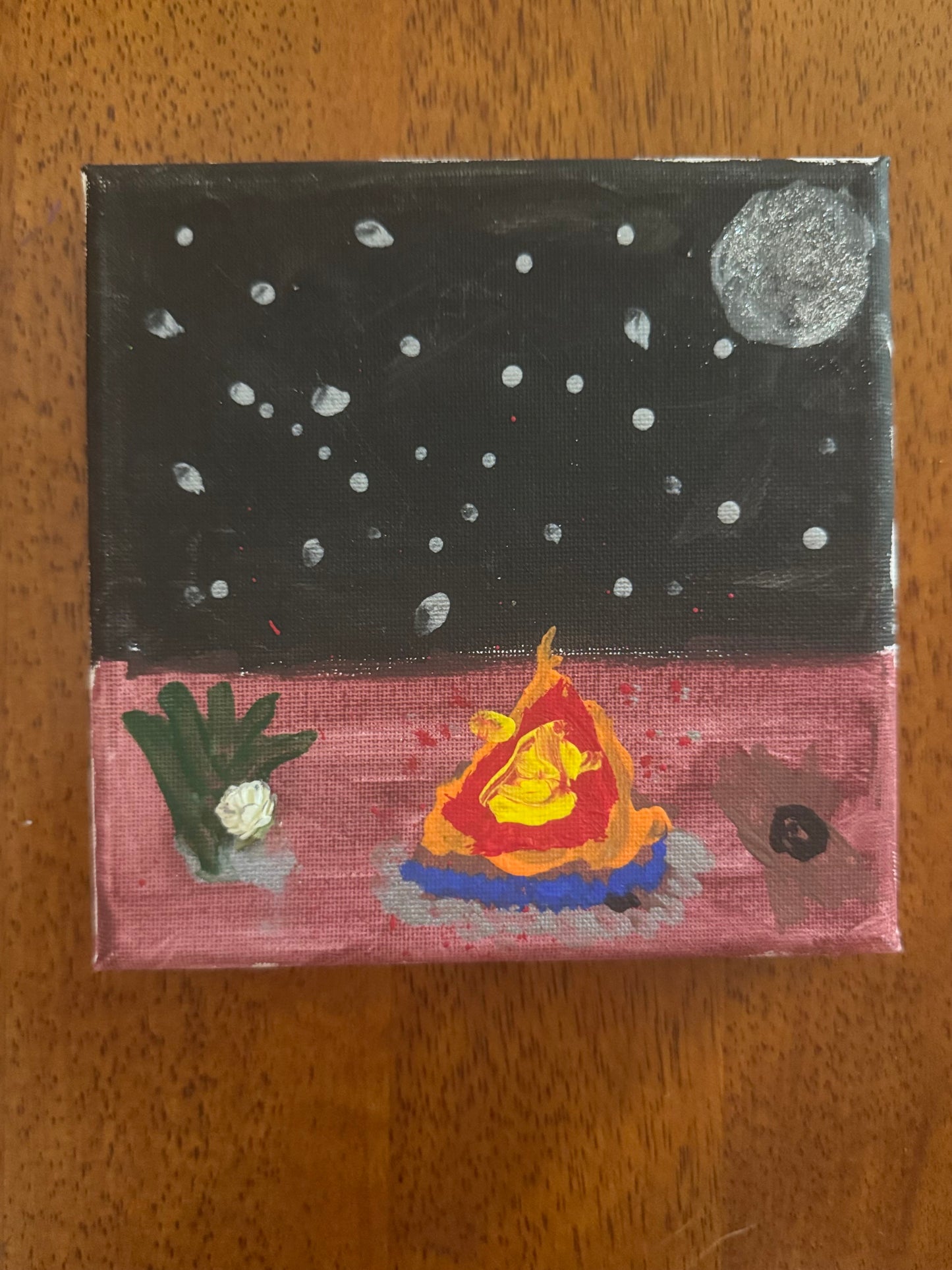 Fire in a Night Sky